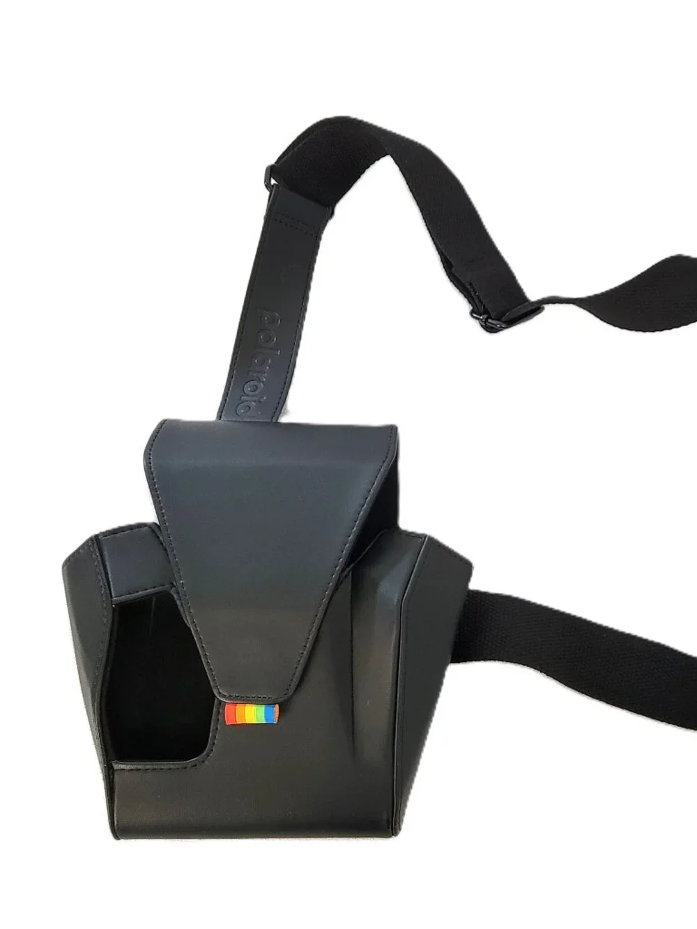 Polaroid Premium Shoulder Holster Case for I-2 Camera - Black Faux Leather